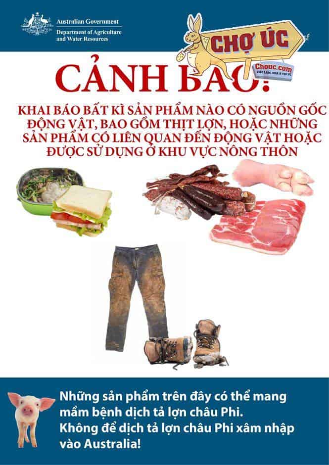 Hành khách Việt mang thịt lợn khô vào Australia có thể bị phạt tiền hoặc truy tố - ảnh 1