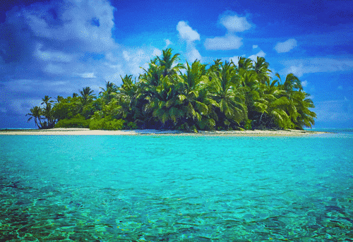 Một hòn đảo trong quần đảo Cocos năm 2017. Ảnh: Paully Mac.